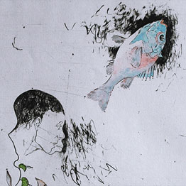 Donald_Saff_Head_Fish_Flowers_DETAIL