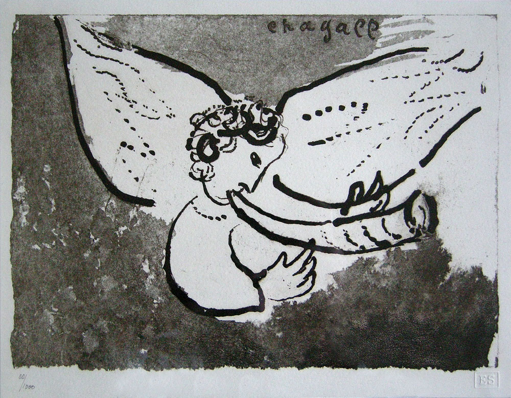 Marc Chagall Angel WFUNA 1989
