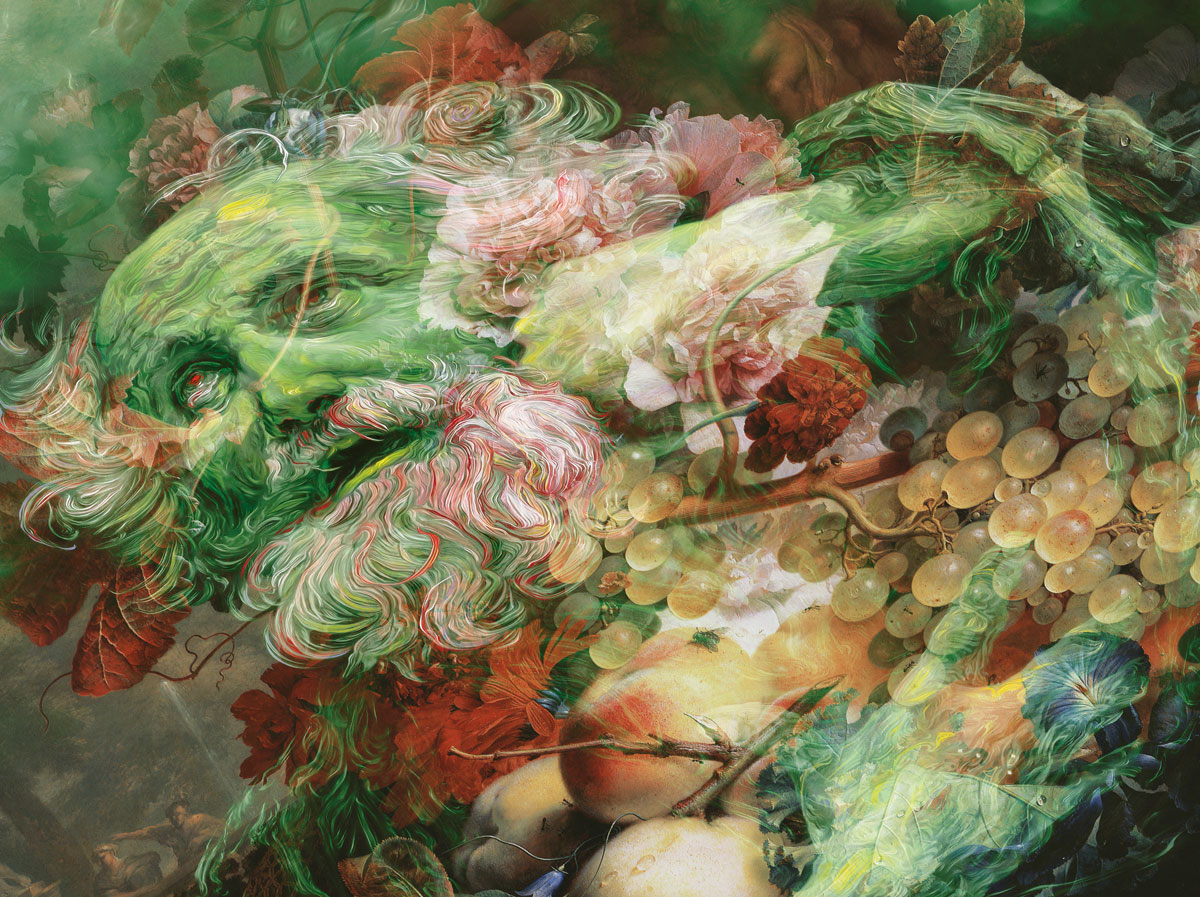 Glenn Brown, When I was Seventeen, 2009